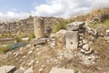 Panoramic SIghts of The Acropoli at Segesta Archaeological Park in Trapani, Italy.