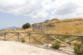 Panoramic SIghts of The Acropoli at Segesta Archaeological Park in Trapani, Italy.