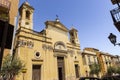 Panoramic Sights of St. Anthony of Padua Church Chiesa di S. Antonio di Padova in Castellammare del Golfo, Province of Trapani,