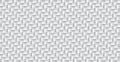 Panoramic Silver Gradient Metal Wicker Background, Repeating Elements - Vector