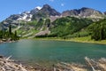 Crater Lake and Maroon Bells Royalty Free Stock Photo