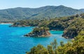 Panoramic summer sight near Procchio in Elba Island. Tuscany, Italy. Royalty Free Stock Photo