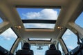 Panoramic Sunroof Royalty Free Stock Photo