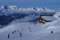 Panoramic swiss alps mountain view of StÃÂ¤zerhorn from Rothorn s