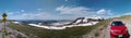 Panoramic taken on the Beartooth Scenic Highway, during a trip to Yellowstone National Park