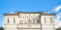 Panoramic Top Facade View Villa Borghese Museum