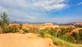 Panoramic top view on Bryce Canyon National Park Royalty Free Stock Photo