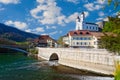 Panoramic view of Aarburg Castle, Kanton Aargau, Switzerland Royalty Free Stock Photo