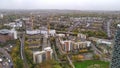 Panoramic view from above to borough of Lewisham