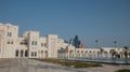 Panoramic view of Abu Dhabi with skyscrapers. Abu Dhabi/UAE, November 06.2019