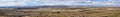 Panoramic view across the altiplano and the mountains of the Cordillera Real, near La Paz, Bolivia