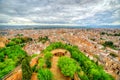 Panoramic view, Albaicin Neighborhood, Granada - Spain