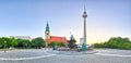 Panoramic view on Alexanderplatz in Berlin - Germany Royalty Free Stock Photo