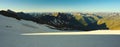 Panoramic View of Alps Royalty Free Stock Photo