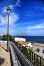 Panoramic view of Altea village from the viewpoint