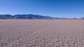 Panoramic view at Alvord Lake playa Royalty Free Stock Photo