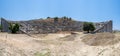 Panoramic view of the ancient amphitheater in the ancient city of Letoon.