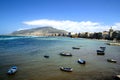 Panoramic view of ancient harbor Trapani in Sicily, Italy Royalty Free Stock Photo