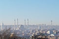 Panoramic view of Ankara, Turkey