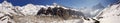 Annapurna base camp panorama Royalty Free Stock Photo
