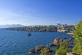 Panoramic view on Antalya city from old town Kaleici. Turkey Royalty Free Stock Photo