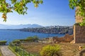 Panoramic view on Antalya city from old town Kaleici. Turkey Royalty Free Stock Photo
