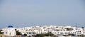 Panoramic view antiparos cyclades island greece