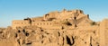 Panoramic view of Arg-e Bam - Bam Citadel, rebuilt after earthquake, Iran Royalty Free Stock Photo