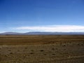 Panoramic view. Argentine Chilean Patagonian landscape