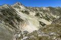 Panoramic view around Polezhan peak Royalty Free Stock Photo