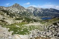 Panoramic view Around Popovo Lake, Pirin mountain Royalty Free Stock Photo