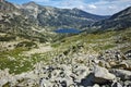 Panoramic view Around Popovo Lake, Pirin mountain Royalty Free Stock Photo