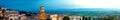 Panoramic View of Assisi Italy Royalty Free Stock Photo