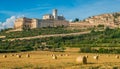 Panoramic view of Assisi, in the Province of Perugia, in the Umbria region of Italy.