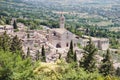 Panoramic view of Assisi, Umbria, Italy Royalty Free Stock Photo