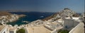 Panoramic view of Astypalaia Royalty Free Stock Photo