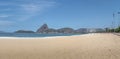 Panoramic view of Aterro do Flamengo beach and Sugar Loaf Mountain - Rio de Janeiro, Brazil Royalty Free Stock Photo