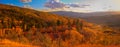 Autumn landscape from highway 133 in Colorado