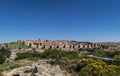 Panoramic view of Avila, Spain