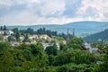 Panoramic view of Baden Baden, Germany Royalty Free Stock Photo