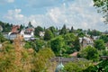 Panoramic view on Baden Baden, Germany