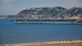 Panoramic view of Bagnoli and Nisida Naples