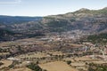 Panoramic view of Bahuichivo Royalty Free Stock Photo