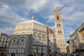 Panoramic view of Baptistery of Saint John, Cattedrale di Santa Maria del Fio