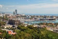 Panoramic view of Barcelona