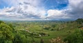 Panoramic view of Barolo vineyards, Piedmont, Italy Royalty Free Stock Photo