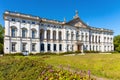 Panoramic view of baroque Krasinski Palace - Palac Krasinskich - at Krasinski square in historic old town quarter of Warsaw, Royalty Free Stock Photo