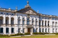 Panoramic view of baroque Krasinski Palace - Palac Krasinskich - at Krasinski square in historic old town quarter of Warsaw, Royalty Free Stock Photo