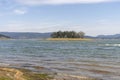 Panoramic view of Batak Reservoir, Bulgaria