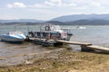 Panoramic view of Batak Reservoir, Bulgaria